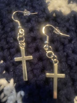 Cross Earings