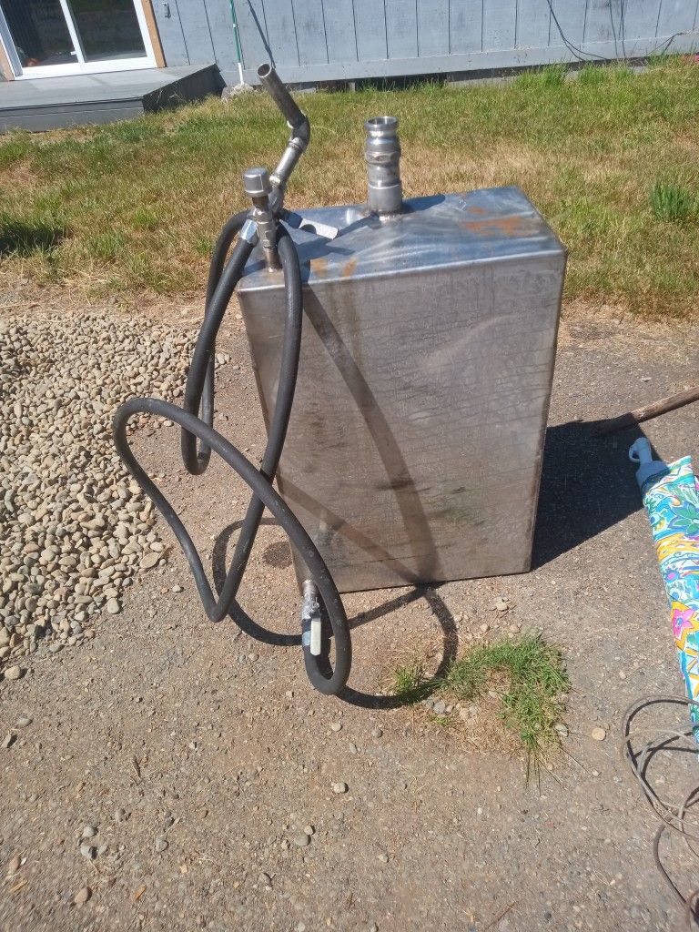 Stainless Steel Fuel Tank 30 Gallon