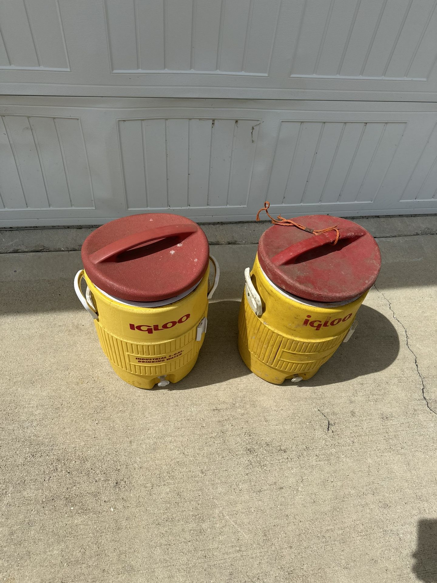 2 Water Igloo Cooler