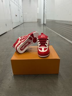 Louis Vuitton LV Skate Sneakers Red White
