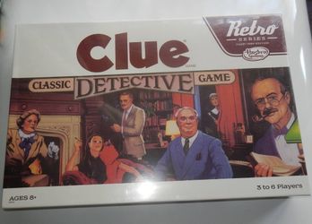 Brand New Retro Series Clue 1986 Edition Game