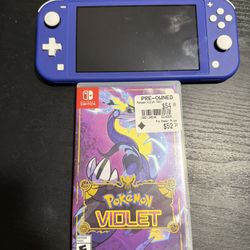 Nintendo switch With pokemon 