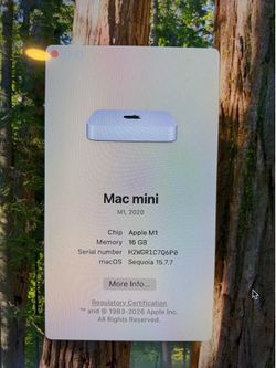 Mac mini - 2020 - M1- 16g /2T