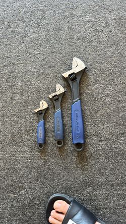 Bluepoint Cresent Wrenches 3pc