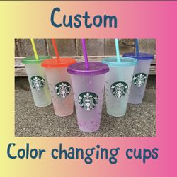 Custom Cups Made To Order $20