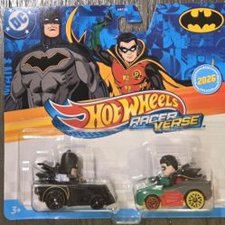 2026 new Hot Wheels RACER VERSE (2-pack) DC Comics BATMAN & ROBIN 