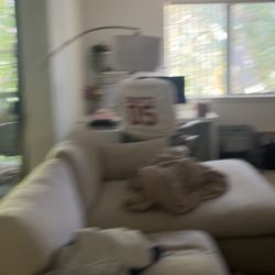 Beige Cloud Couch Dupe