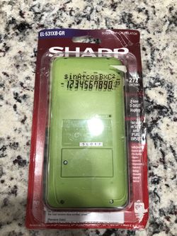 Sharp calculator
