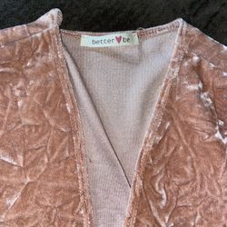 Crushed Velvet Wrap Around Dress
