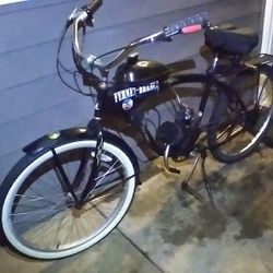 Italian Cruiser Bicycle w 50cc Motor