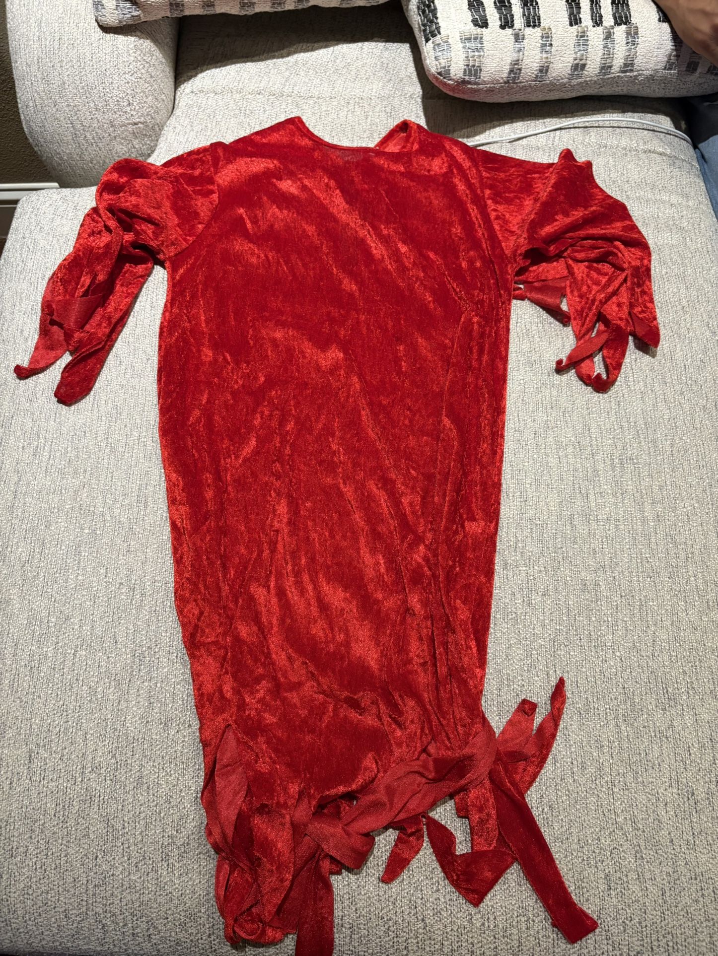 Girls Devil Dress Costume Size 8-10 Just The Dress