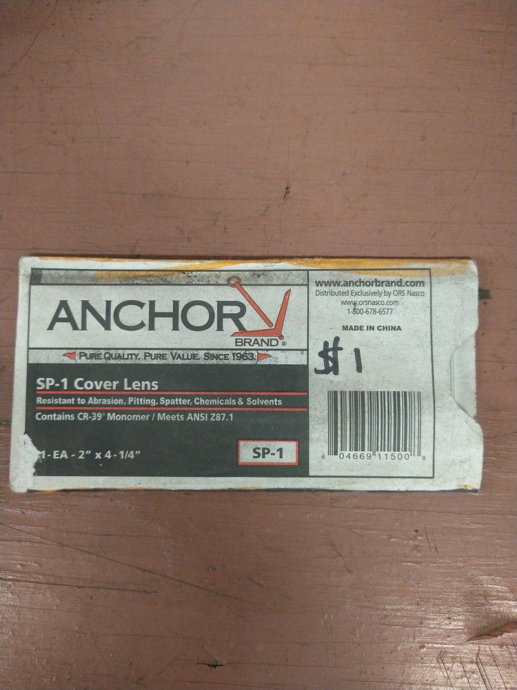 Anchor SP-1 Cover Lens - 2" x 4-1/4"