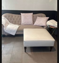 Couch and ottoman only