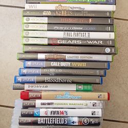 Videogames $5 each firm price