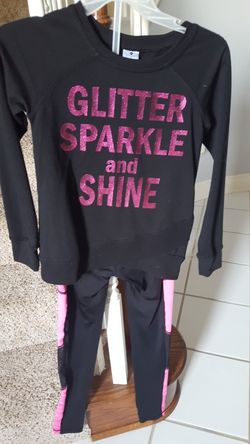 Girls size 10 lot workout/winter outfits