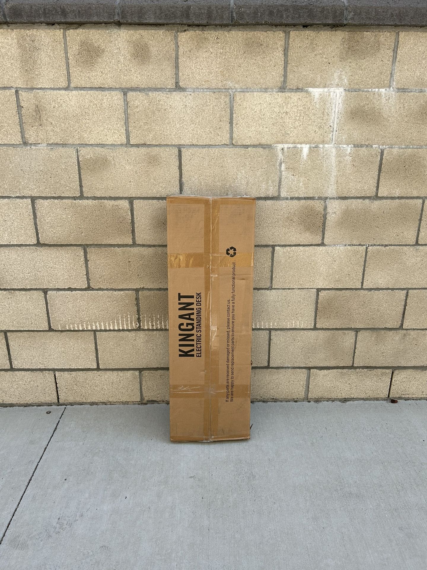 NEW 40” WHITE Electric Standing Desk, Stand Up Desk, Adjustable Height, Computer Workstation