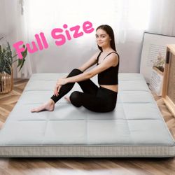 Floor mattress futon, Full Size, Gray