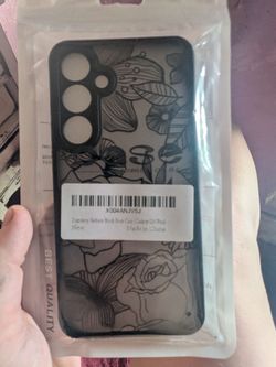Black Rose fashion case Galaxy s24 Plus new