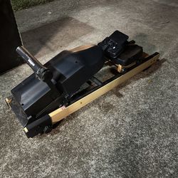 Foldable Wooden Magnetic Rowing Machine