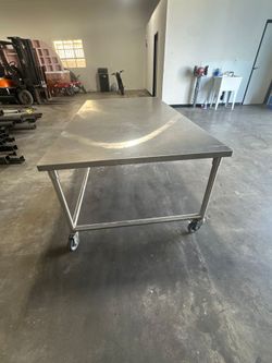Stainless steel  table