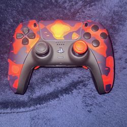 Camo Red Ps5 Aim Controller Pro