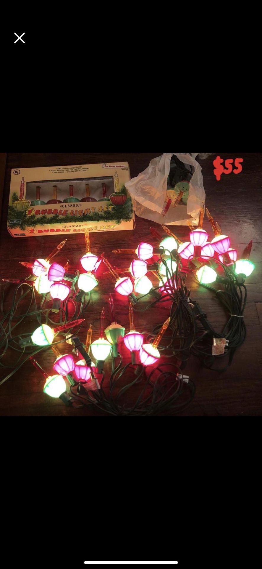 Bubble Lights -Kurt Adler
