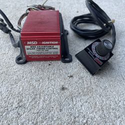 MSD Adjustable, Spark Timing Control Module With Dial