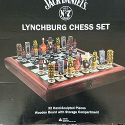 Jack Daniel’s Lynchburg Chess Set