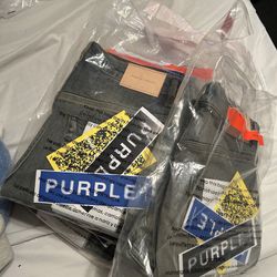 New purple jeans 2 styles $140 sizes 31-32