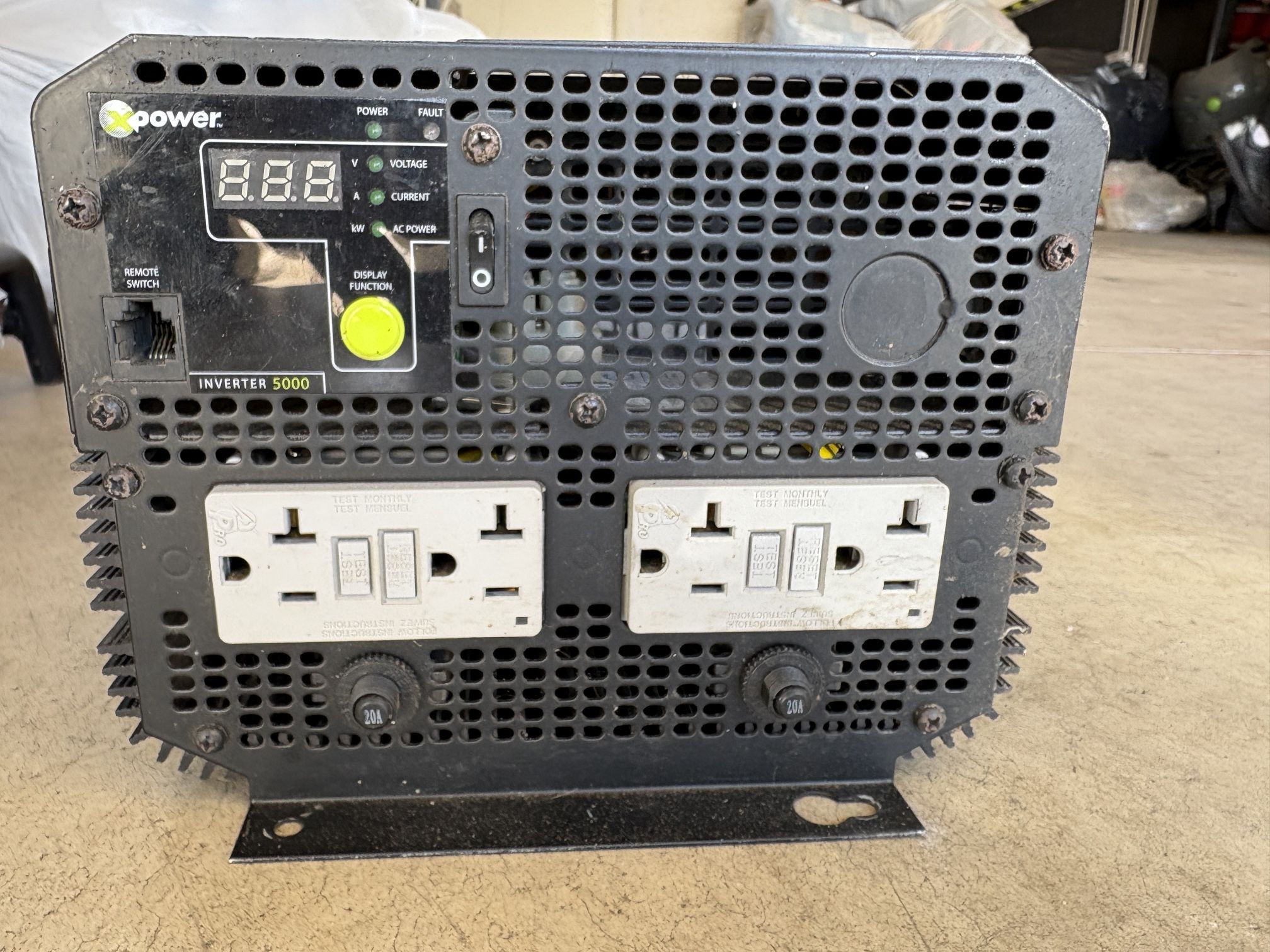 5000 W inverter heavy duty