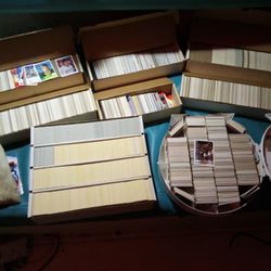 MASSIVE SPORTS CARD COLLECTION FOR SALE! TENS OF THOUSANDS OF VALUABLE CARDS! 