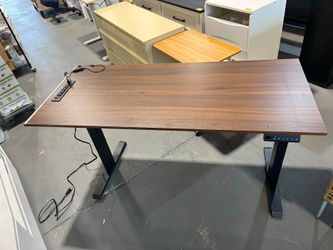 Desk 24 x 55 inch with Outlet ( No Electric Standing)