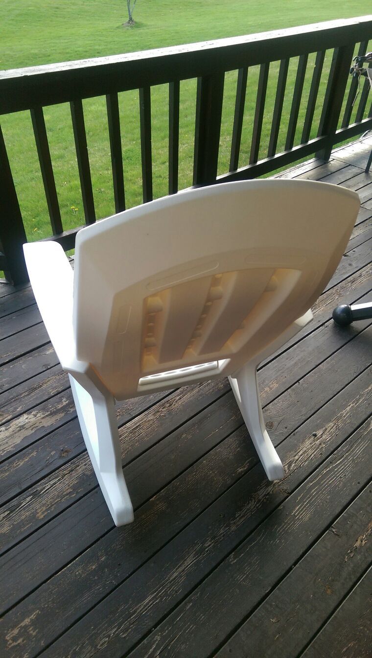 Rubbermaid Plastic Rocking Chairs