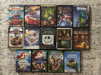14 Disney DVD Movies bundle $10 for all or $2 each