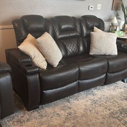 Leather Sofa- Three Seats