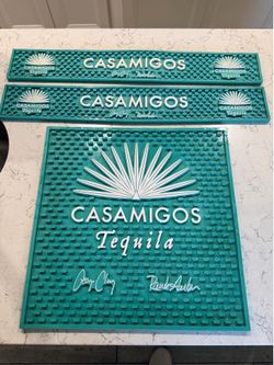 Casamigos Bar Mats Mint Color
