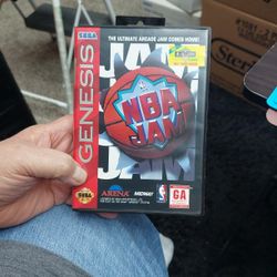 Sega Genesis NBA JAM Retro Video Games Vintage