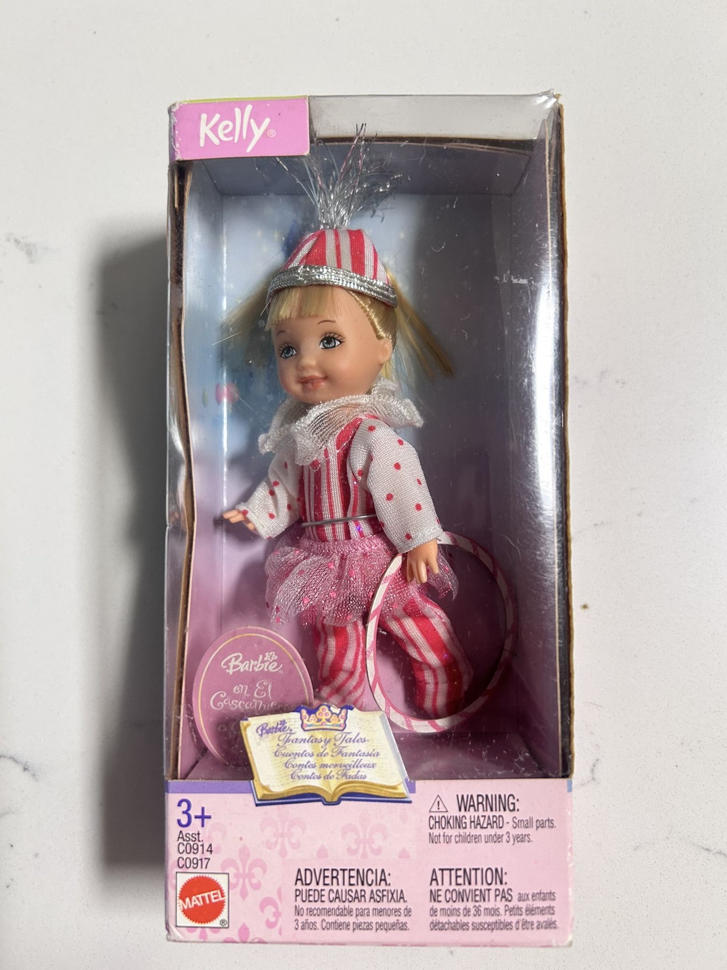  New NRFB Barbie Fantasy Tales Nutcracker “Peppermint Girl” Kelly (2004)