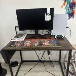 Brown Desk