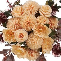 24 Heads Premium Artificial Flowers