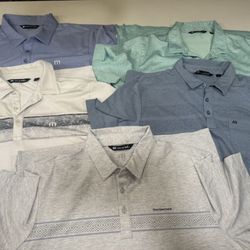Travis Mathew Golf Polo Shirts XL