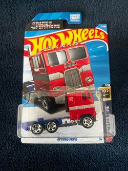 HOT WHEELS OPTIMUS PRIME $10