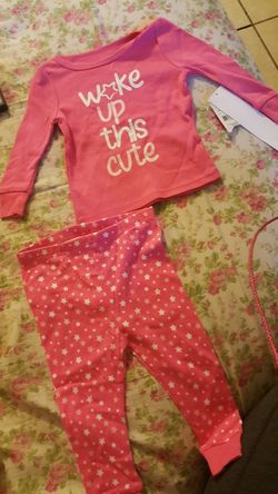 Pink pjs size 12M