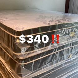 King Pillowtop Set New In Plastic Free Delivery In Atlanta 