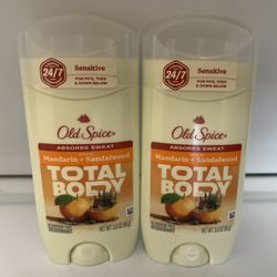 Old Spice Total Body Deodorant 2 x $14
