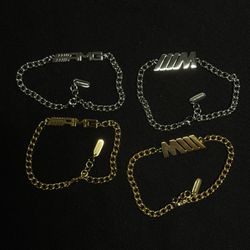 Men’s Stainless Steel Bracelets – New – $10–15 Clearance