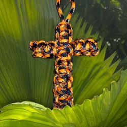 Paracord Cross Keychains