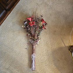Faux Flower And Stems 