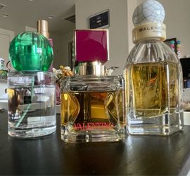 Valentino & Balenciaga Paris Perfume Bottle Lot