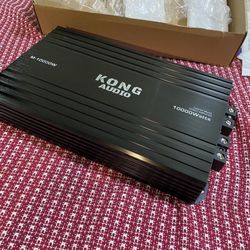 New Kong Audio 10000w Rms Brazilian Style Full Range  Monoblock Amplifier $500 Each 